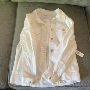 White jean jacket - Size M